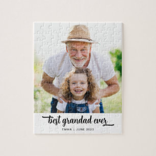 Beste Opa Ooit Foto Legpuzzel