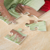 Beste Opa Ooit Foto Naam Legpuzzel (Zijkant)