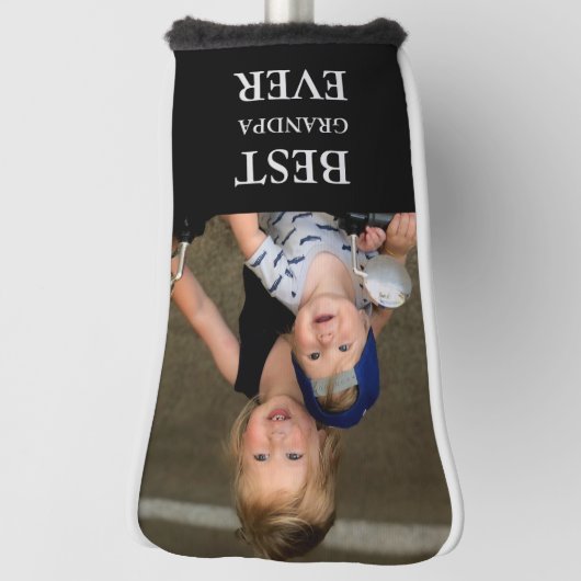Beste Opa Ooit Foto Putter Golfheadcover (Draai 90)