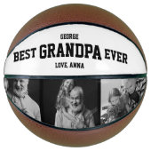 Beste opa ooit Foto van Birthday Gift Kerstmis Ba Basketbal (Voorkant)