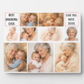 Beste opa ooit fotocollage | Grootouders Fotoplaat (Voorkant)