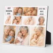 Beste opa ooit fotocollage | Grootouders Fotoplaat (Zijkant)
