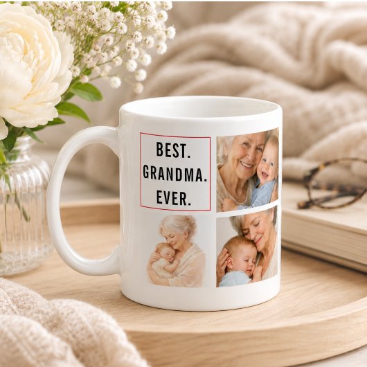 Beste opa ooit fotocollage | Grootouders Koffiemok