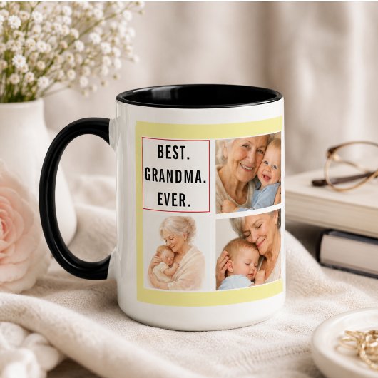Beste opa ooit fotocollage | Grootouders Mok