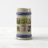 Beste opa ooit fotocollage kleinkinderen Mok (Center)