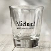 Beste opa ooit gefotografeerd shot glas