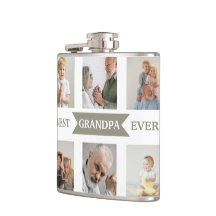 Beste Opa Ooit – Gepersonaliseerde Foto's Fles