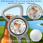 Beste OPA ooit gepersonaliseerde moderne fotogolf Divot Tool<br><div class="desc">Beste opa ooit... Twee van je favoriete dingen, golf en je grote kinderen! Nu kan je ze meenemen terwijl je 18 holes speelt. Pas deze golfbalmarkering aan met de favoriete foto en naam van uw kleinkind. Of het nu gaat om een verjaardag van opa, vaderdag of Kerstmis, deze opa golfbalmarkeringen...</div>