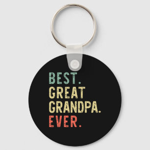 Beste Opa ooit Grappige Retro Vintage Sleutelhanger