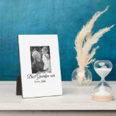 Beste Opa Ooit Grootouders Foto Cadeaus Classic Fotoplaat (Zijkant)