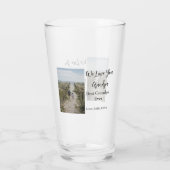 Beste Opa Ooit Grootouders Foto Cadeaus Classic Glas (Achterkant)