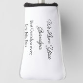 Beste Opa Ooit Grootouders Foto Cadeaus Classic Golfheadcover (Draai 90)