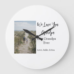 Beste Opa Ooit Grootouders Foto Cadeaus Classic Grote Klok