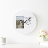 Beste Opa Ooit Grootouders Foto Cadeaus Classic Grote Klok (Huis)
