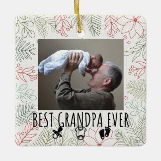 Beste opa ooit grootouders keramisch ornament