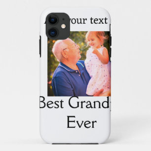 Beste opa ooit grootvader foto naam geschenken tek Case-Mate iPhone case