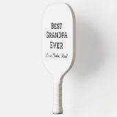 Beste opa ooit grootvader geeft eenvoudige naam pickleball paddle (Links)