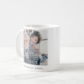 Beste Opa Ooit Grootvader Volledige Foto Koffiemok (Voorkant links)