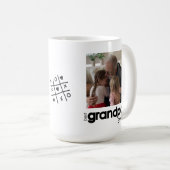 Beste opa ooit grote foto Mok (Voorkant rechts)