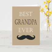 Beste opa ooit Happy Vaderdag Custom Kaart (Gele Bloem)