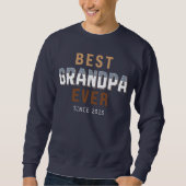 Beste Opa Ooit Jaar Trui (Voorkant)