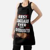 Beste opa ooit kleindochter, vuist bumping schort (Insitu)