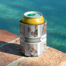 Beste opa ooit | Koeler voor blikjes met aangepast