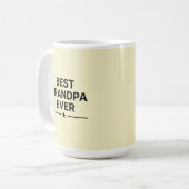 Beste opa ooit  koffiemok (Voorkant links)
