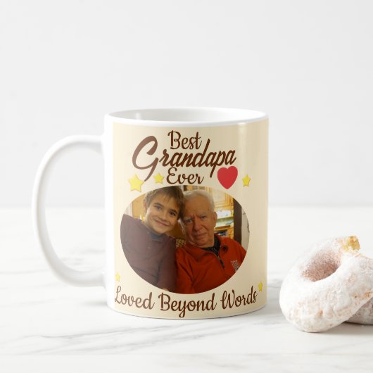 Beste Opa Ooit Koffiemok (Met donut)