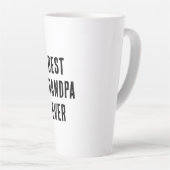 Beste opa ooit latte mok (Rechterhoek)