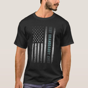 Beste OPA ooit met Amerikaanse vlag vader T-shirt