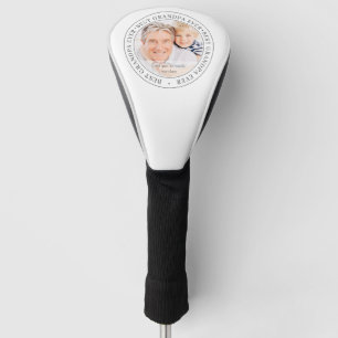 Beste opa ooit Moderne Klassieke foto Golfheadcover