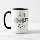 Beste opa ooit Mok, gepersonaliseerde foto Mok voo (Links)