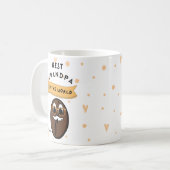 Beste opa ooit Mok - Grappige koffieboon met 'St (Voorkant links)