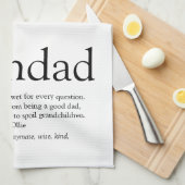 Beste Opa Ooit Opa Definitie Theedoek (Quarter Fold)