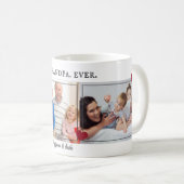 Beste opa ooit pa Birthday Gift Custom Foto C Koffiemok (Voorkant rechts)