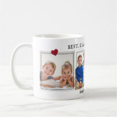 Beste opa ooit pa Birthday Gift Custom Foto C Koffiemok (Links)