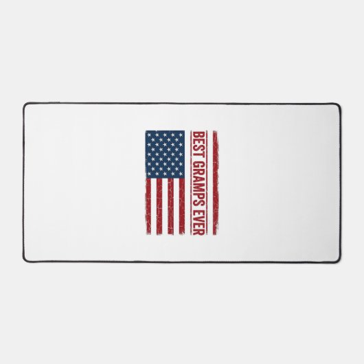 Beste opa ooit patriottische vlag vector ontwerp_1 bureaumat (Voorkant)