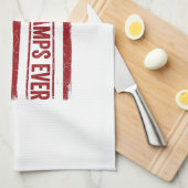 Beste opa ooit patriottische vlag vector ontwerp_1 theedoek (Quarter Fold)