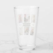 Beste opa ooit – Persoonlijke glazen mok met foto' (Achterkant)