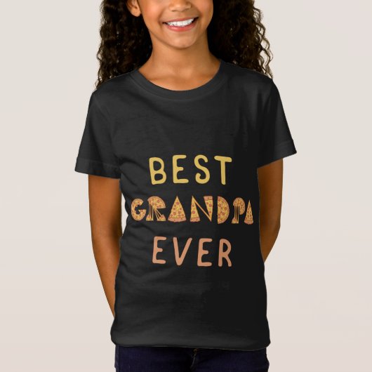 Beste Opa Ooit Pizza Lover Grootouders Dag Gras T-shirt (Voorkant)