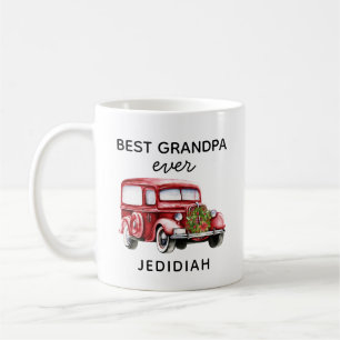 BESTE OPA OOIT RED  TRUCK / AUTO NAAM KOFFIEMOK