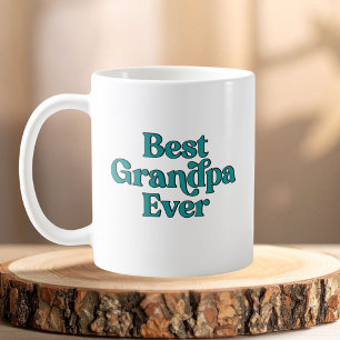 Beste Opa Ooit Retro Citaat Vaderdag Koffiemok