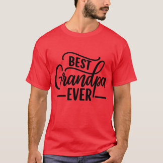 Beste opa ooit T-shirt - Script Style First Bump