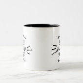 Beste opa ooit tweekleurige koffiemok (Center)