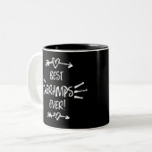 Beste Opa Ooit Tweekleurige Koffiemok (Voorkant links)