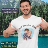 Beste opa ooit upload je foto van je vierkante fam t-shirt