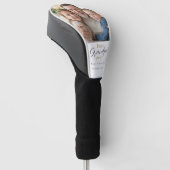 Beste opa ooit Vaderdag cadeau foto Golfheadcover (Schuin)