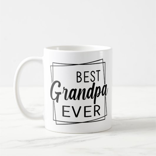 Beste opa ooit vaders dag cadeau voor opa koffiemok (Links)
