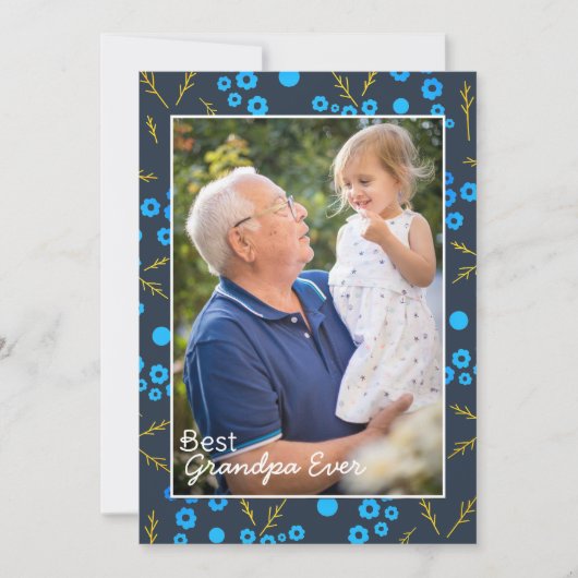 Beste opa ooit vakantie Kaart (Voorkant)